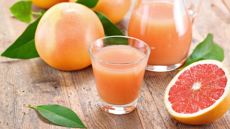 grapefruit, juice, fruit, citrus, 4k