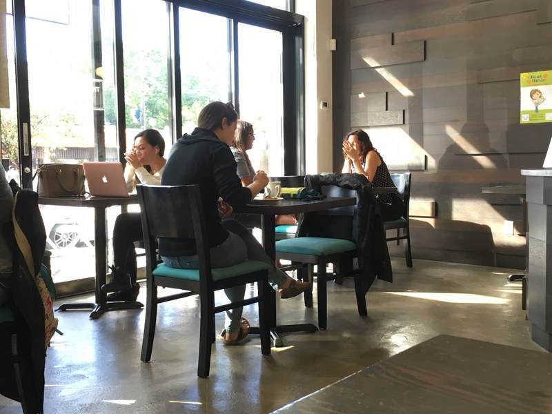 lost in thought in the coffeehouse 4k