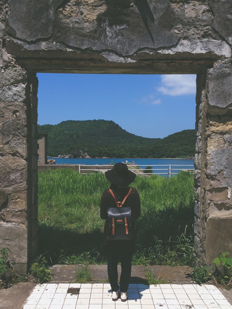 adventure hipster backpack and hat hd, 4k