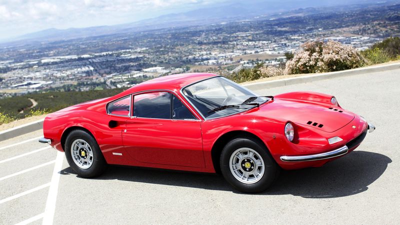 pininfarina, ferrari, dino, 246 gt, series e, 1971, 4k
