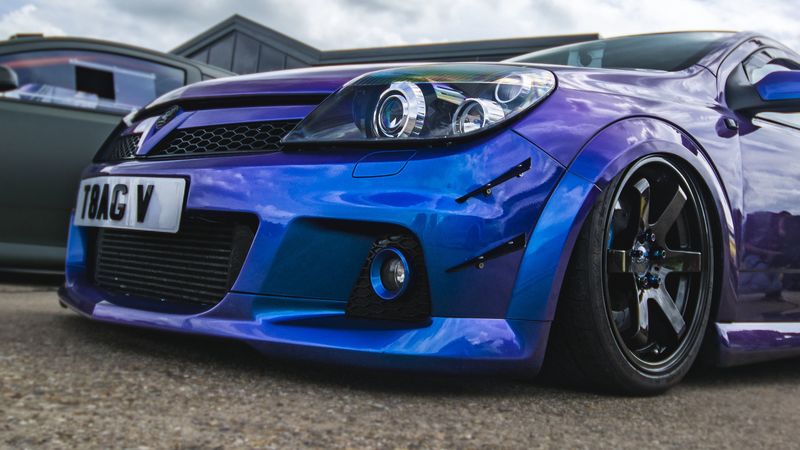 car, sports car, headlight, tuning, 4k