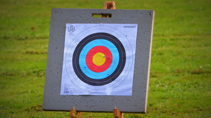 archery, target, focus, 4k