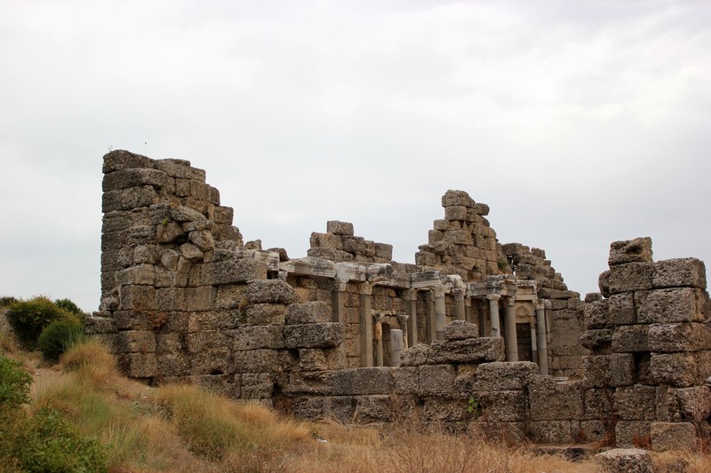 wall ruin building and architecture 4k