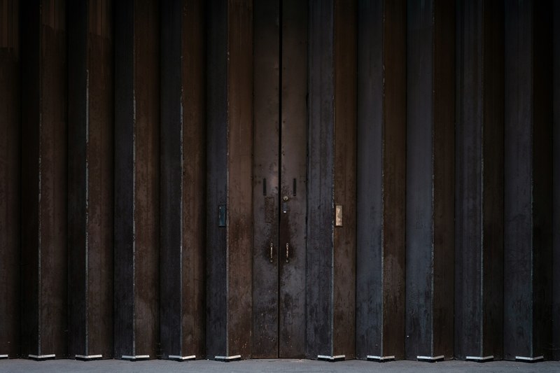 large industrial metal doors, _metal industrial door 4k