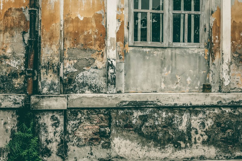 weathered exterior weathered wall urban decay and wall 4k