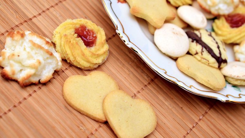 cookies, pastries, desserts, jam, 4k