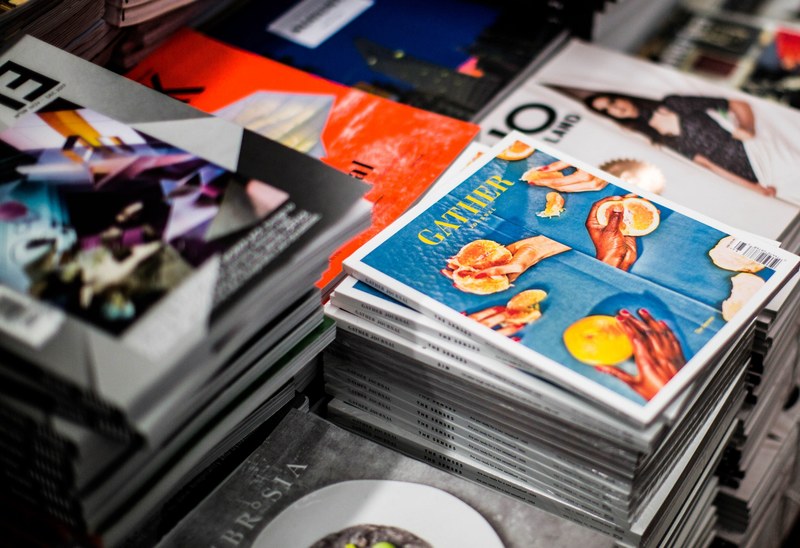 book magazine shop and store 4k