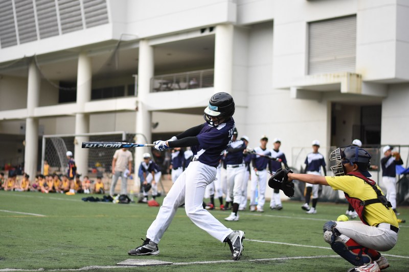 a man swinging at a ball at the acs independent school in singapore, hey batter batter hey batter batter swing 2_0 4k