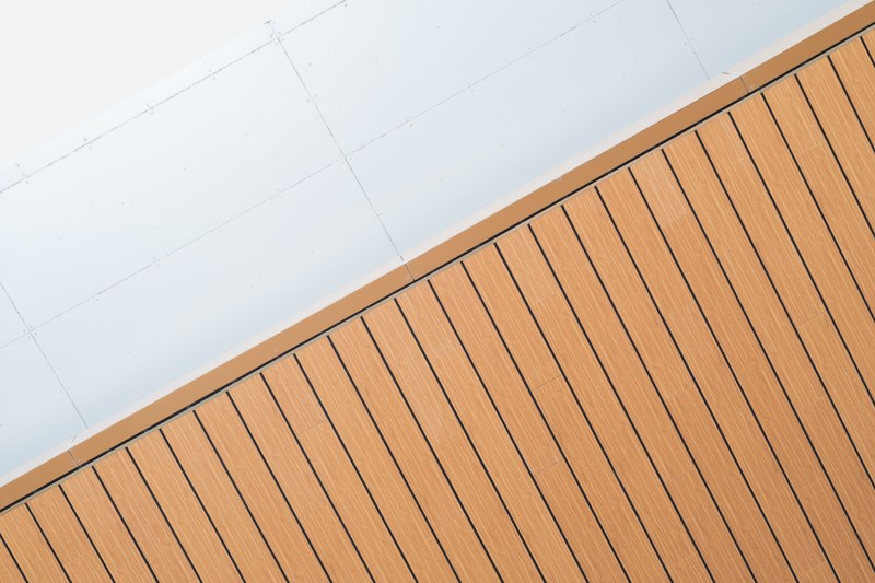 ceiling plank architectural detail and line 4k