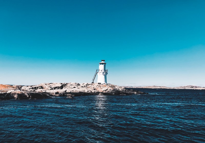 lighthouse ocean water and coast 4k
