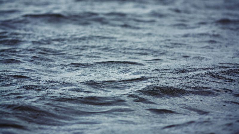 sea, water, ripples, surface, 4k