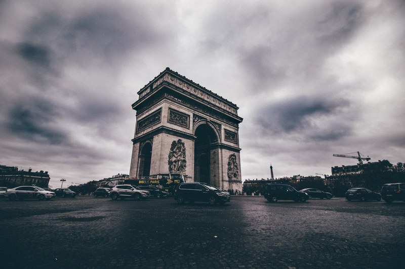 arc de triomphe 4k