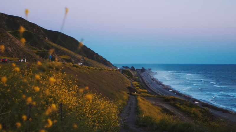 coastline wafe sea and coast 4k