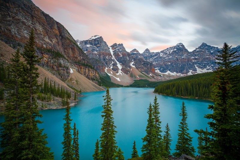 moraine lake classic 4k