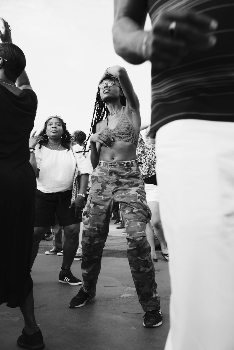 woman african american dance and looking hd, 4k