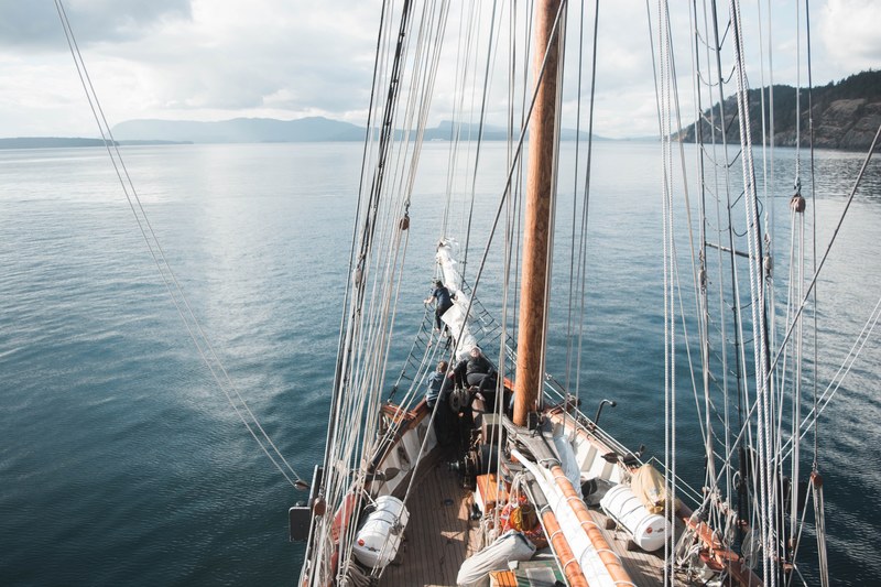 sailing the gulf islands 4k