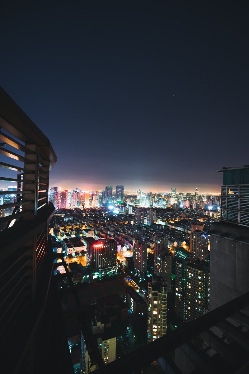 dark night city and urban hd, 4k