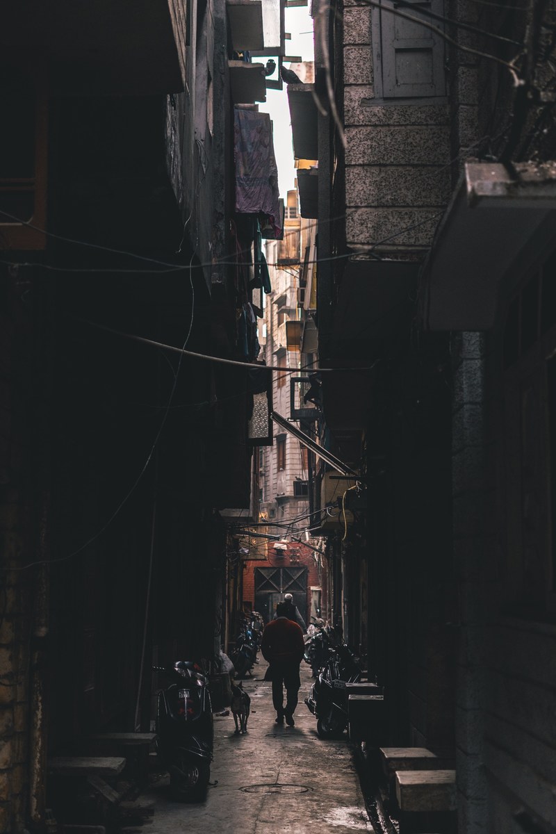 the narrow streets of amritsar 4k