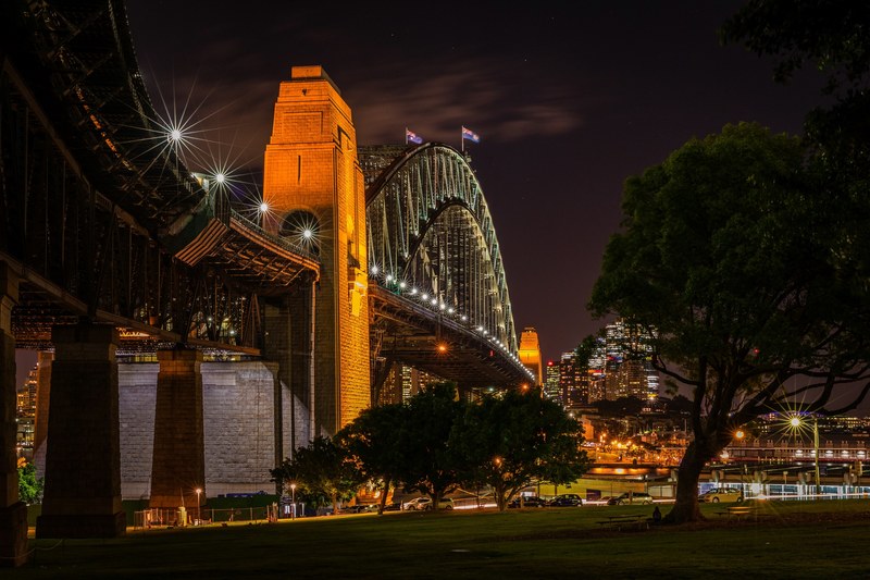 sydney harbour bridge 4k