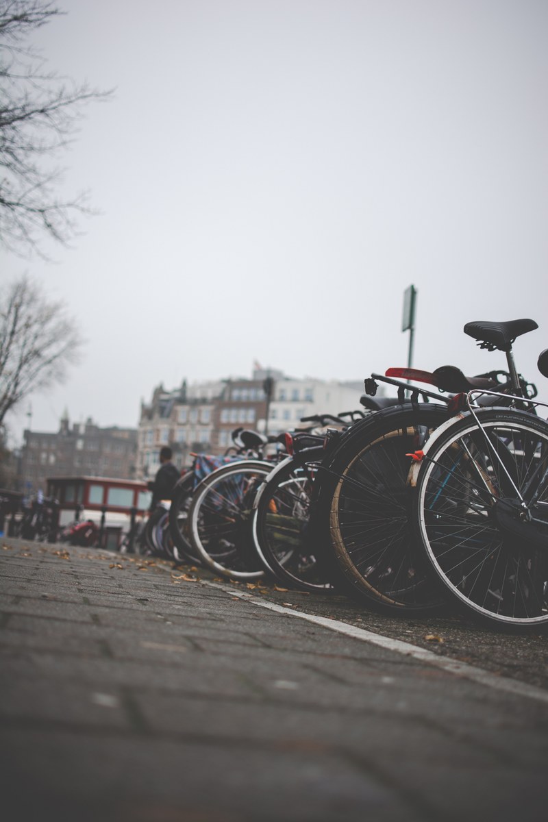 bike bicycle wheel and street hd, 4k