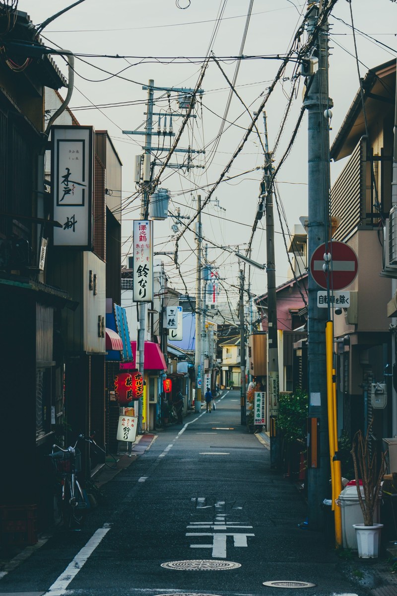 street lantern cables and wires hd, 4k