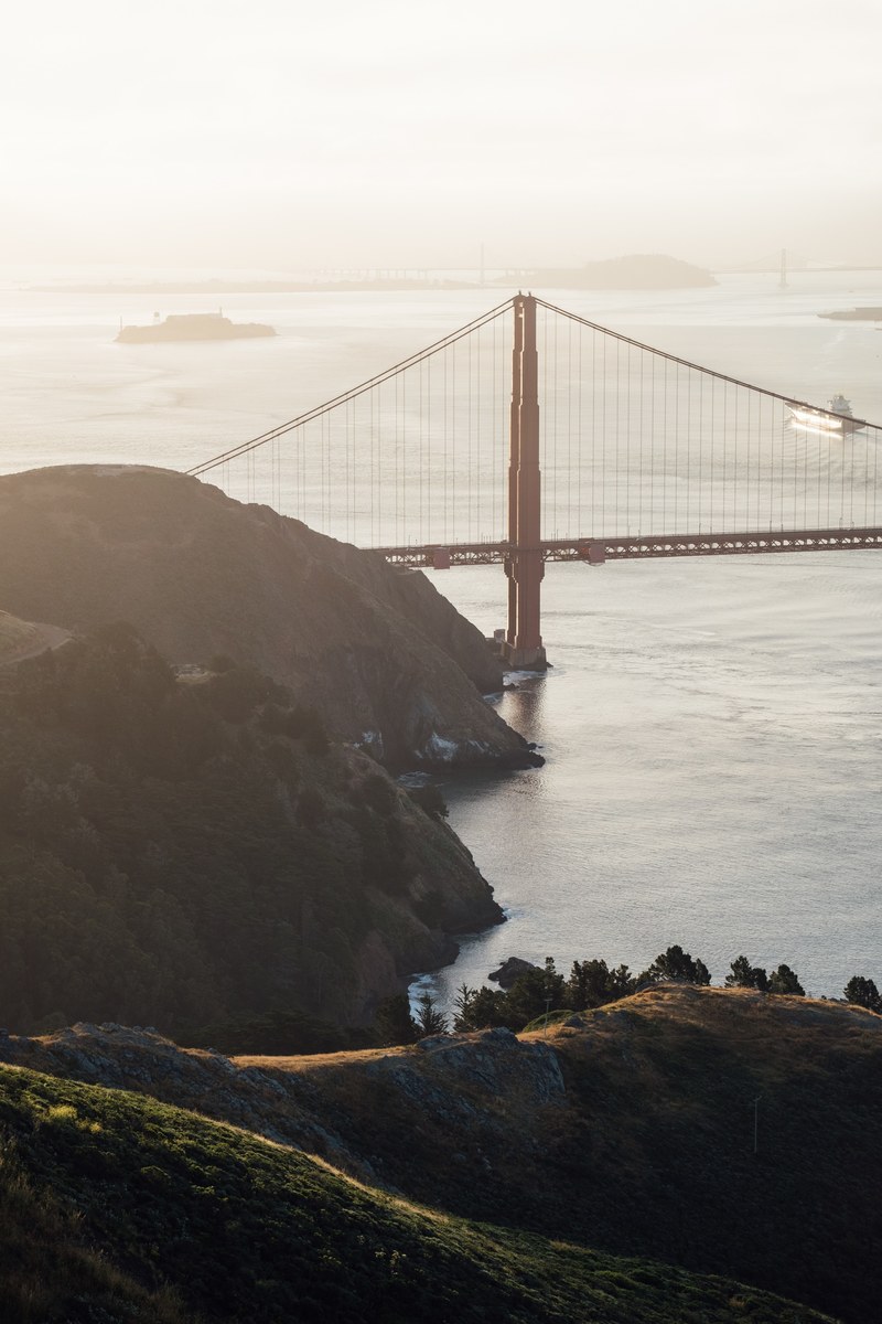 bridge golden gate bridge coast and coastal hd, 4k