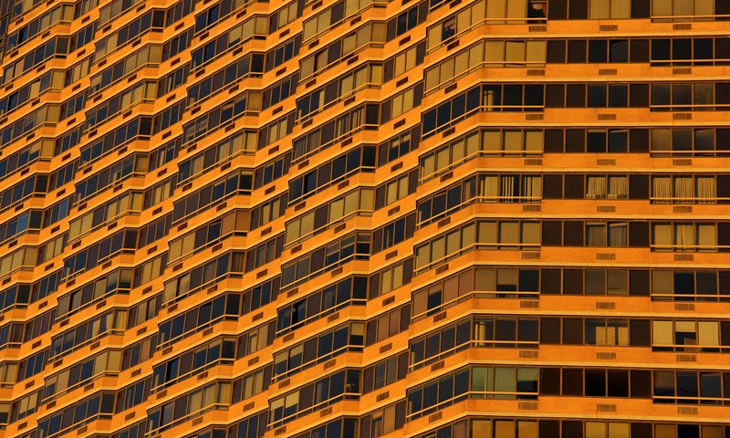 building window architecture and skyscraper 4k