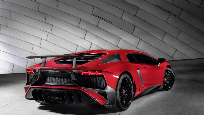lamborghini, aventador, lp 750-4, 2015, 4k