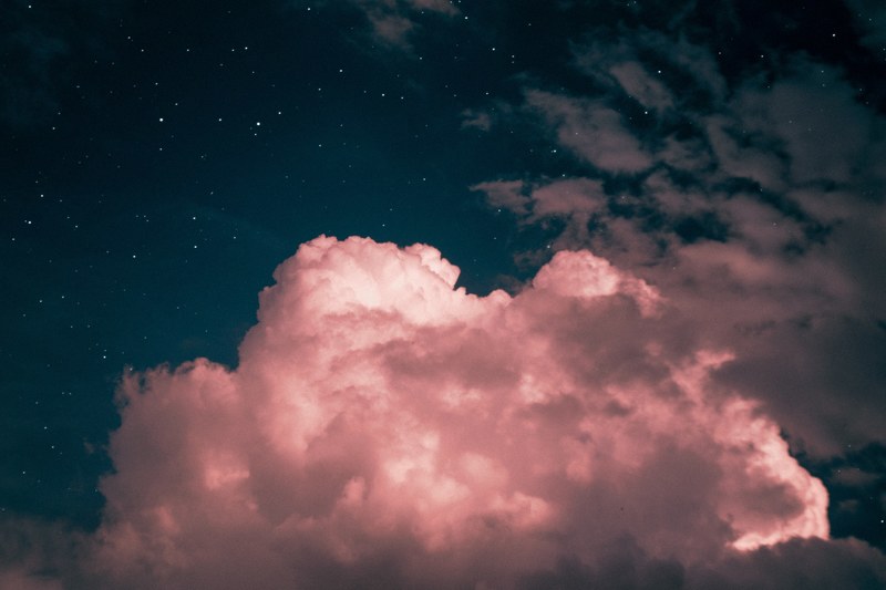 cotton candy cloud 4k