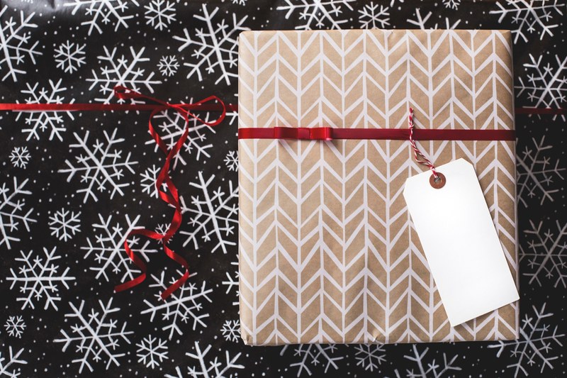 gift wrapping paper christmas and festive 4k