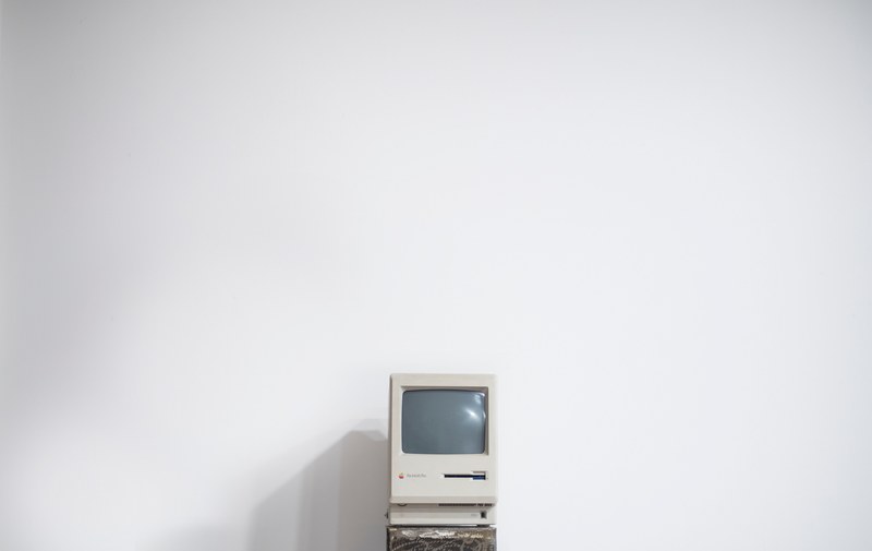 computer monitor old and vintage 4k