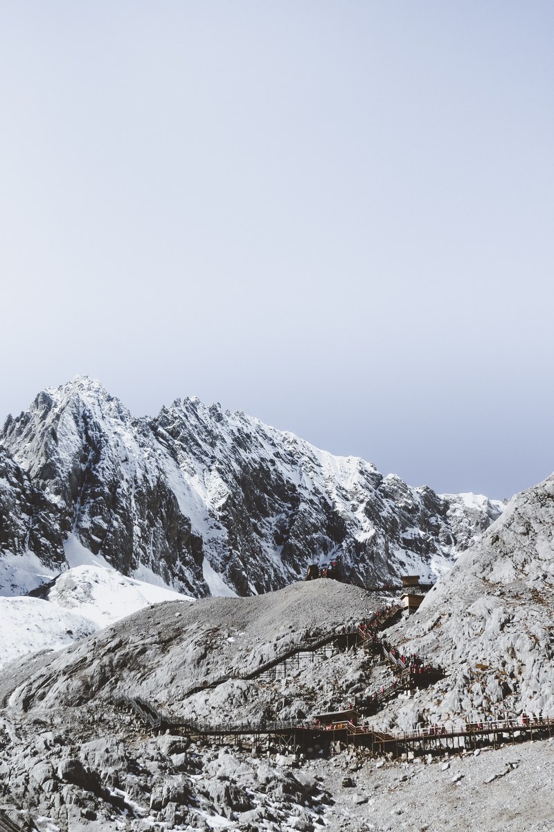 yulong snow mountain summit lijiang 4k