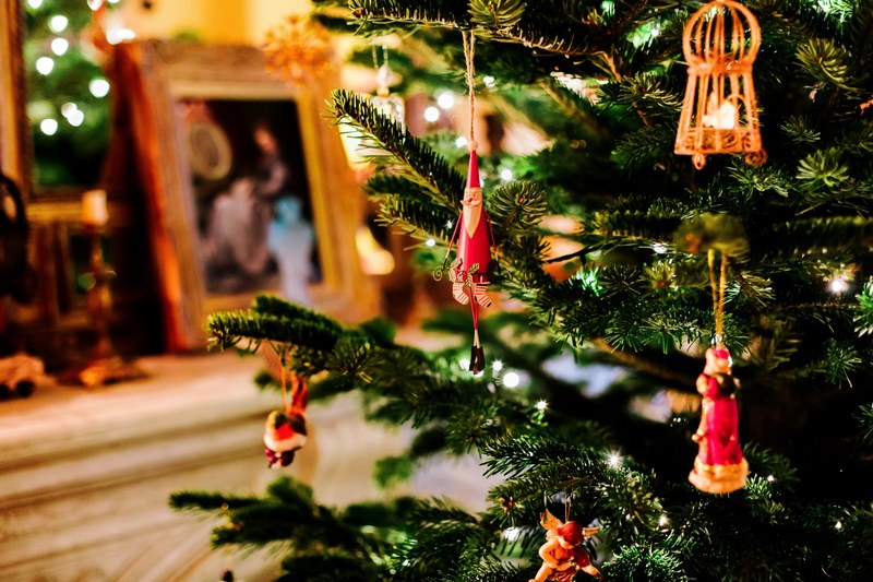 christmas ornaments 4k
