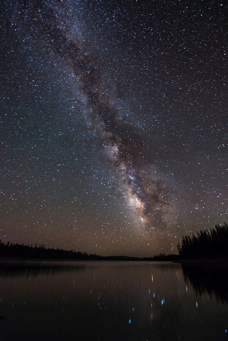 milkyway at lost lake 4k