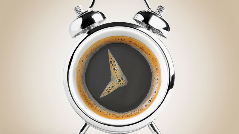 service, drawing, coffee, foam, 4k