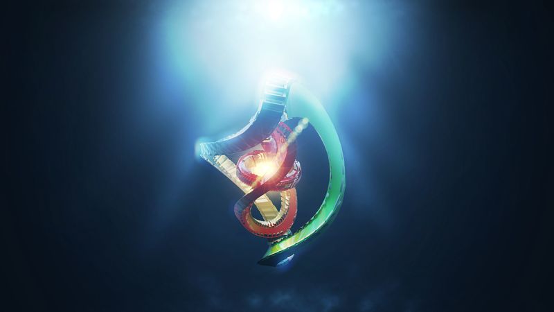 spiral, render, radiance, shine, 4k