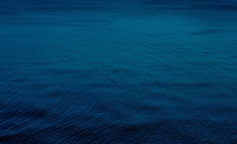 sea ocean blue and ripple 4k