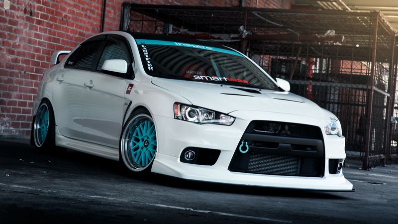 mitsubishi lancer, evo x, tune, 4k