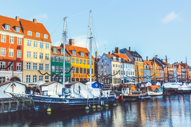 nyhavn denmark 4k