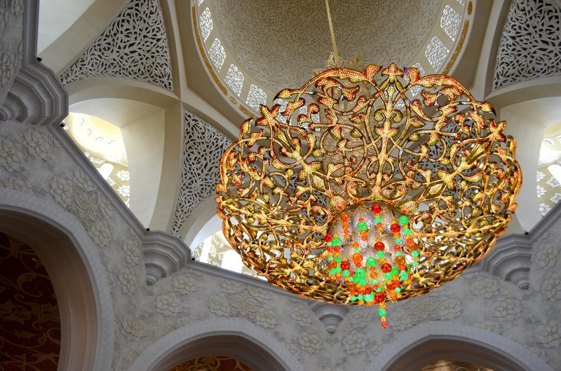 bin al zayed mosque jewelry and pearl 4k