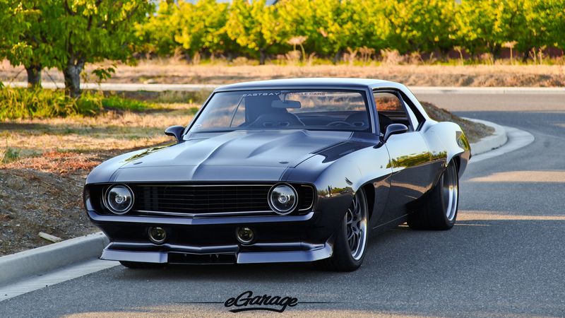 egarage, muscle car, chevrolet, camaro, 4k