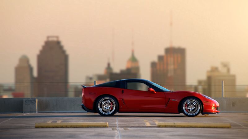 chevrolet corvette, supercar, z06, 4k