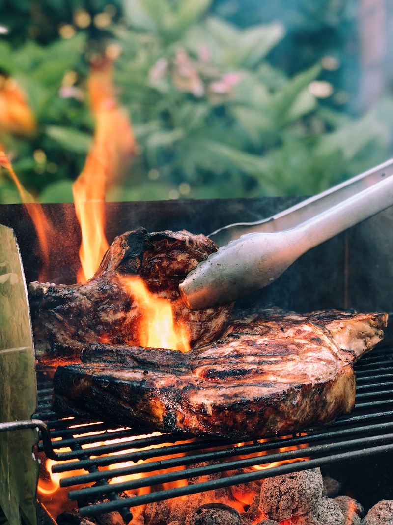 food fire meat and grill hd, 4k