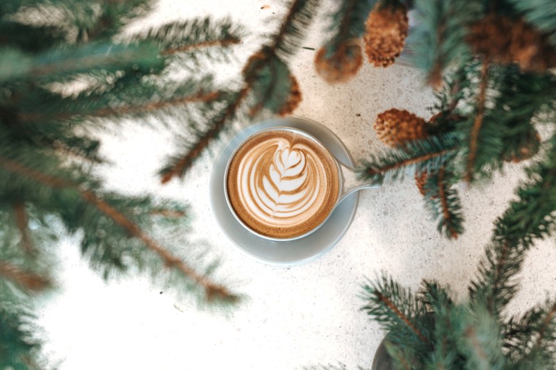 coffee latte cappuccino and cup 4k