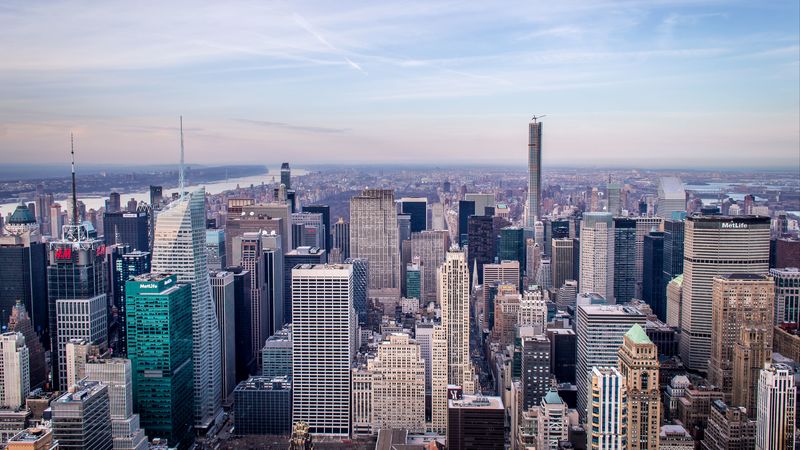 city, metropolis, aerial view, buildings, architecture, 4k
