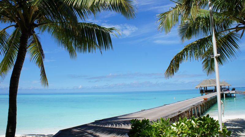 maldives, tropical, beach, beautiful, 4k