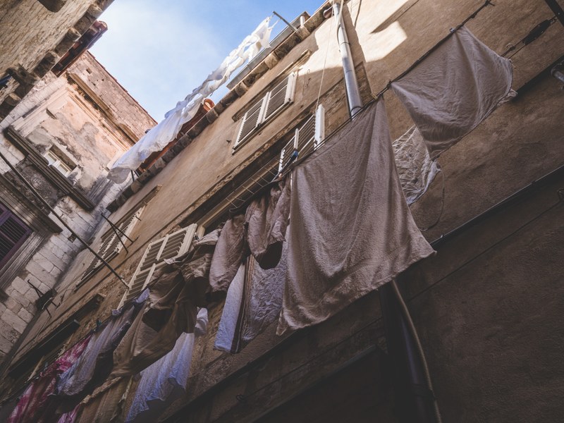 wandering through narrow alleys in dubrovnik 4k