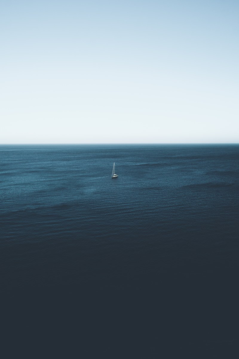 sea ocean water and boat hd, 4k