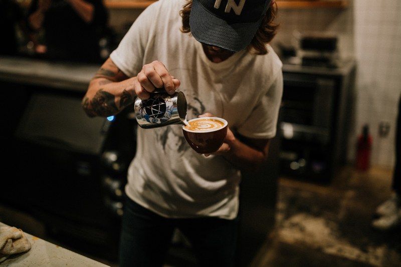 coffee coffee shop cafe and barista 4k