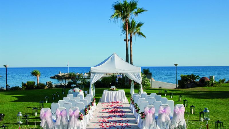 tables, wedding, decoration, nature, 4k